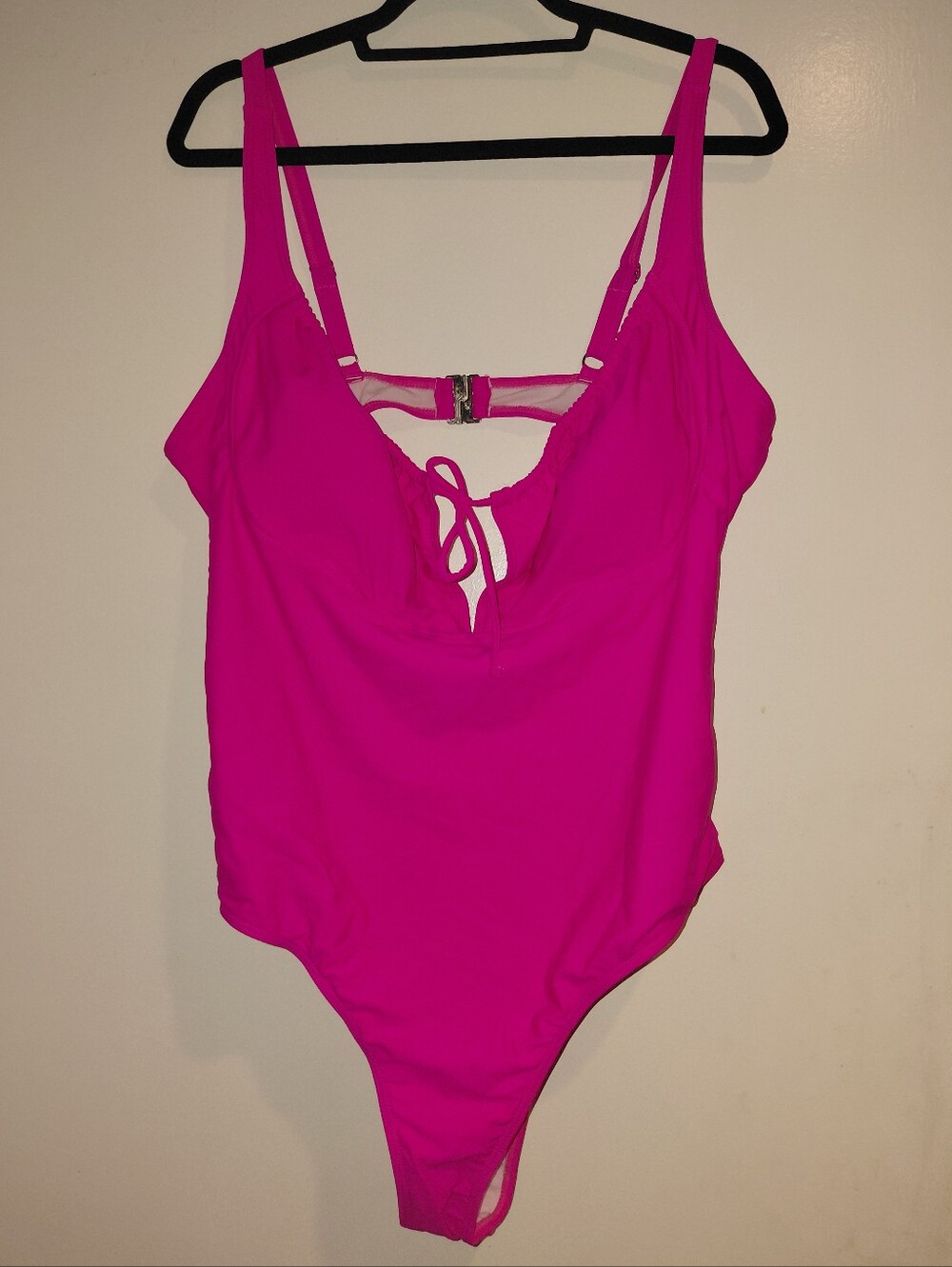 Hot Pink One-Piece Swimsuit 3X
